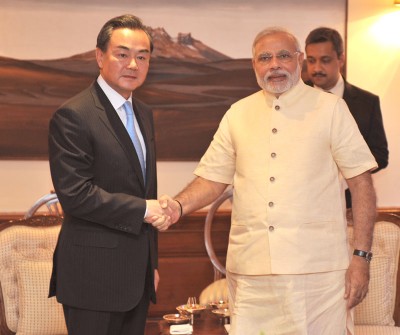Chinese Foreign Minister meets Modi